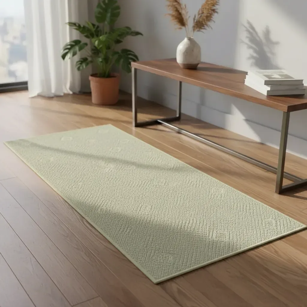 Tapete Passadeira Antiderrapante Sisal – Natural Losango
