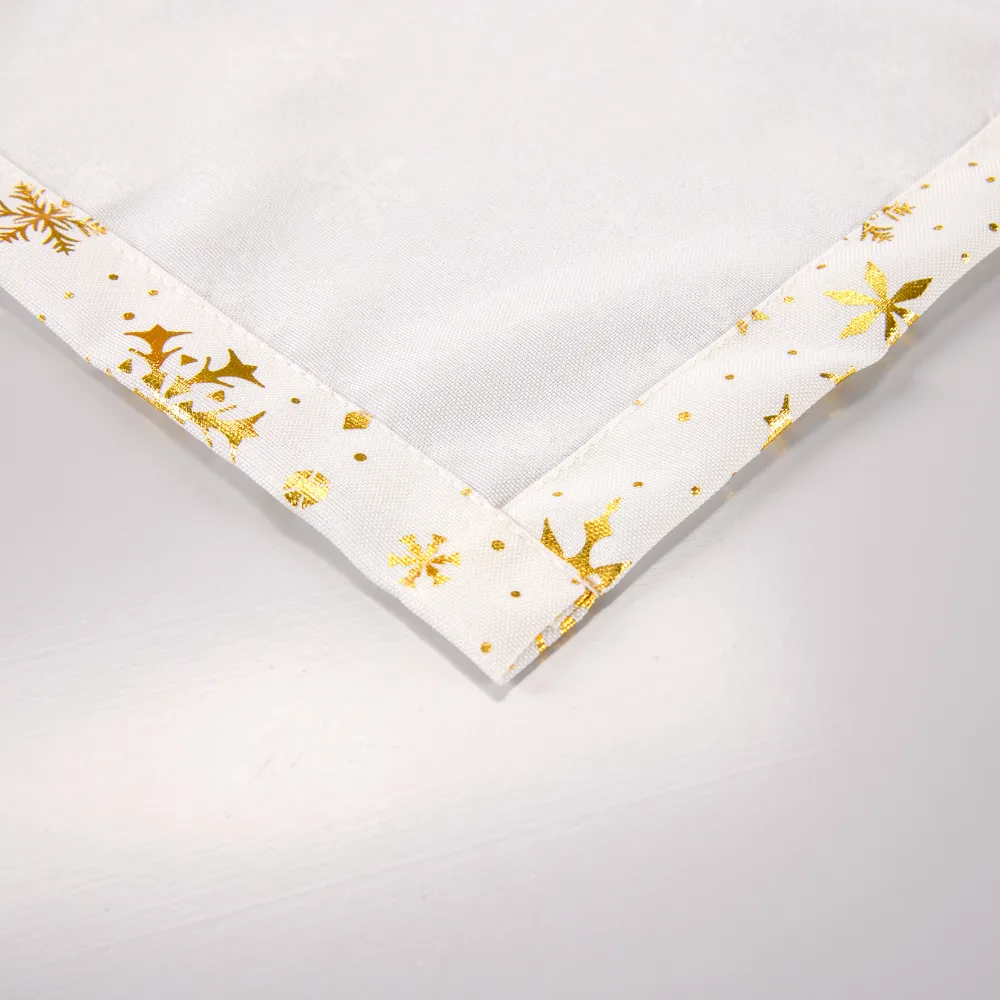 Kit de Guardanapos Lumine — Natal — Branco