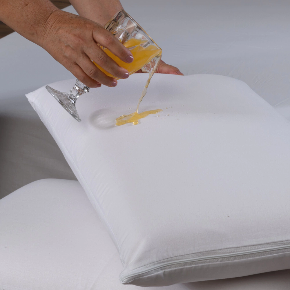 Kit Travesseiro Completo com Proteção Impermeável — 4 Peças