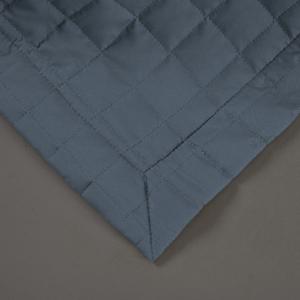 Kit Cobre Leito Matelado 300 Fios — Azul