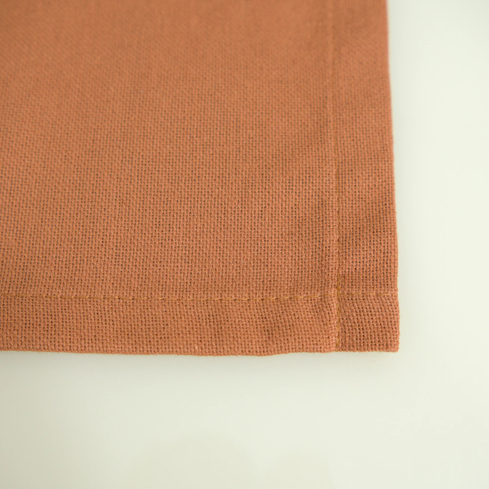 Kit Jogo Americano em Linho — Linha Essence — Terracota