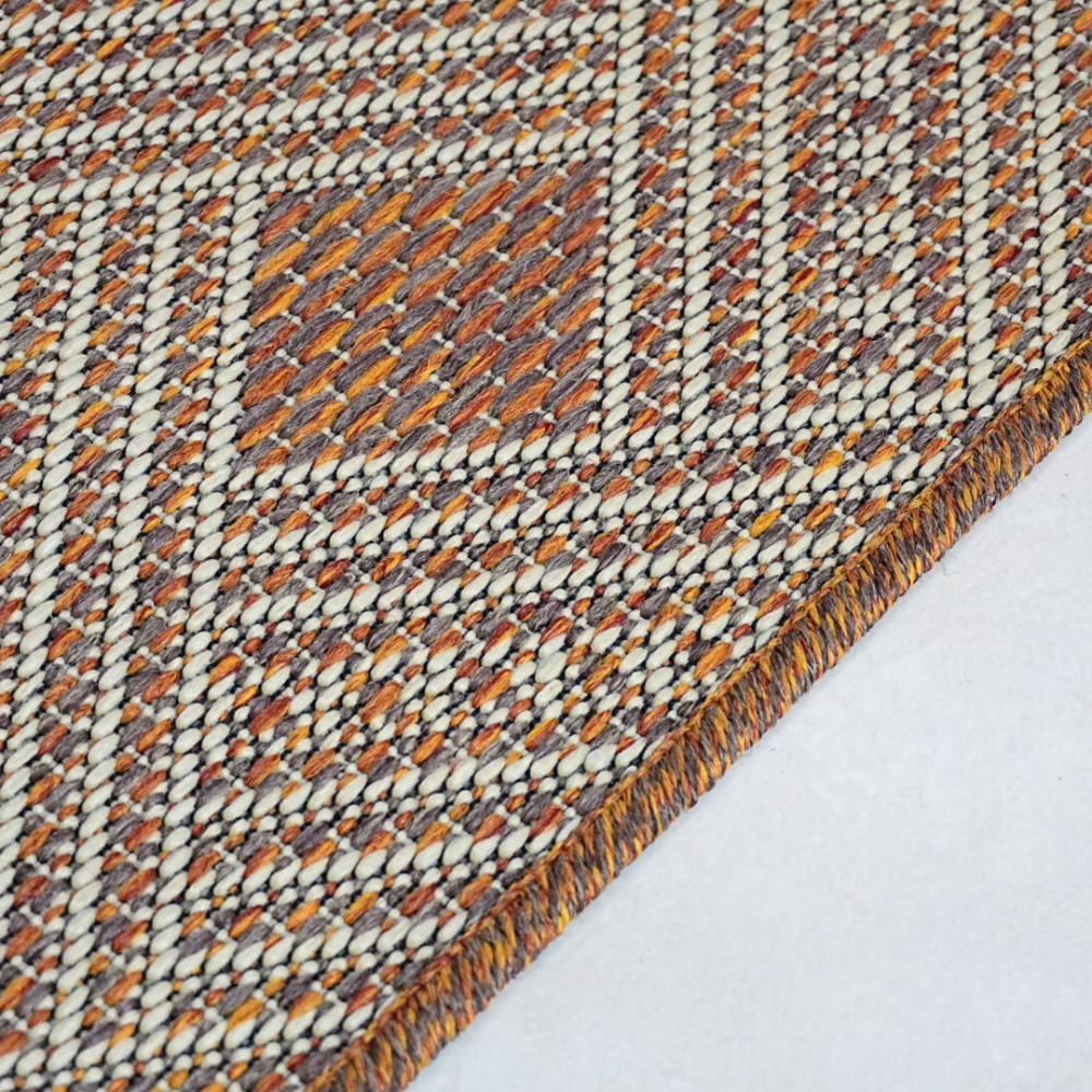 Tapete Passadeira Antiderrapante Sisal – Terracota — Terracota
